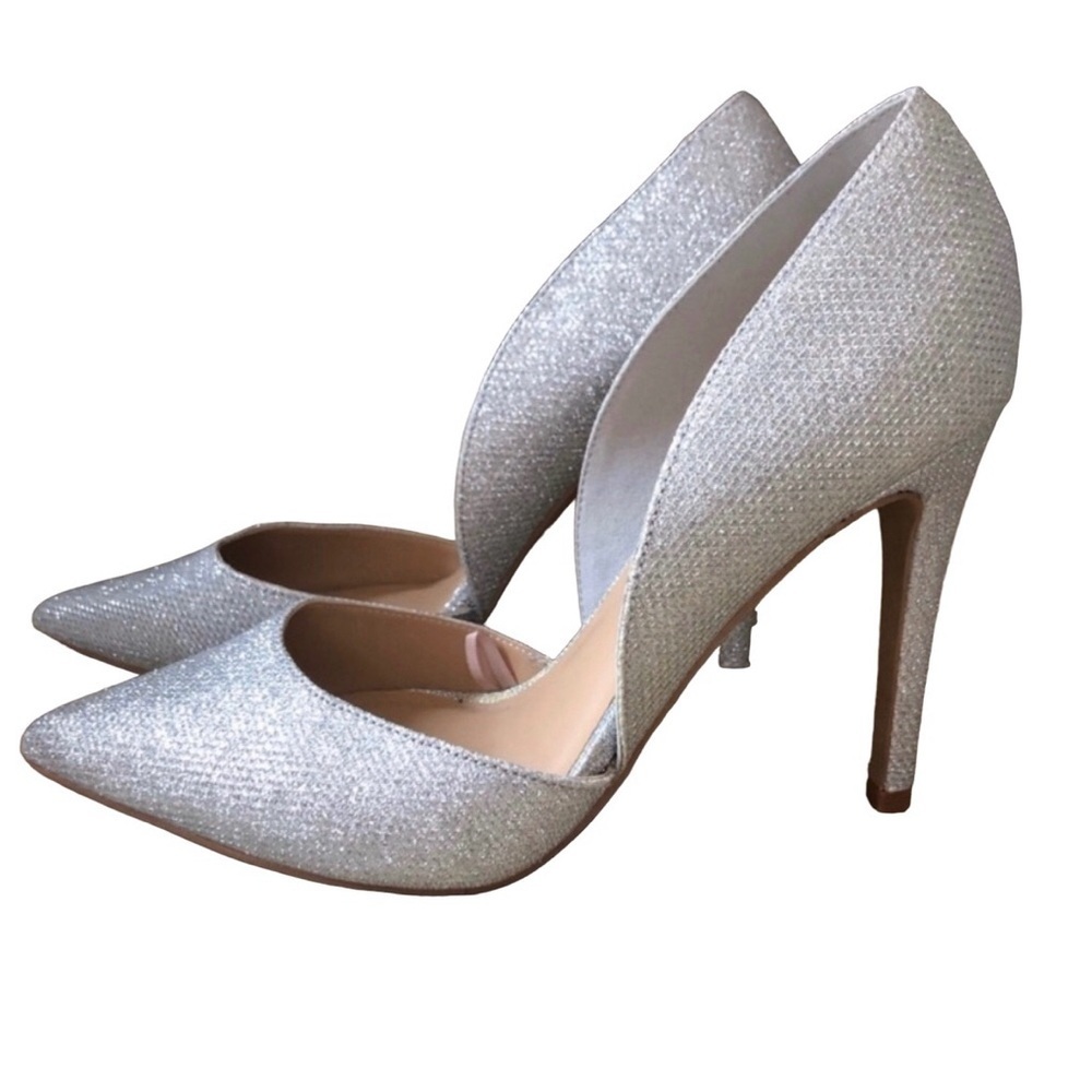 Express Sparkle Dorsey Pumps